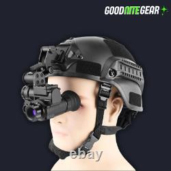 NVG10 IR Tactical Digital Night Vision Monocular with Helmet