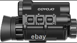 NVG20 Helmet Night Vision Monocular Wide View 40° 940nm IR WIFI Digital Starligh