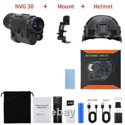 NVG30 Helmet Night Vision Goggles 940nm Infrared Digital Night Vision Binoculars