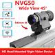 Nvg50 2.5k Helmet Digital Night Vision 45°goggles Scope Wifi 940nm Ir Monocular