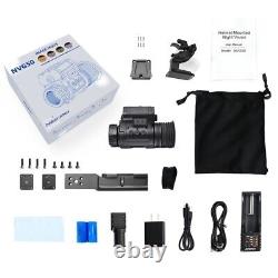 NVG50 2.5k helmet digital night vision 45°goggles scope WIFI 940nm IR monocular