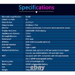 NVM-14 Infrared Night Vision Scope 850nm Digital Night Vision Monocular Infrared