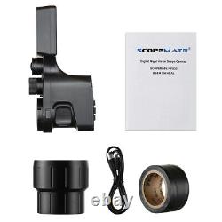 NVS30 Digital Night Vision Rifle Scope WIFI Connect 1080P Camera Recorder 850nm