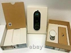 Nest Hello HDR Video Doorbell NC5100US WiFi Security Camera with Night Vision