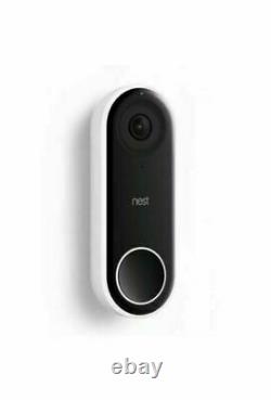 Nest Hello Smart Wi-Fi Video Doorbell (NC5100US) Pristine Open Box/New Condition