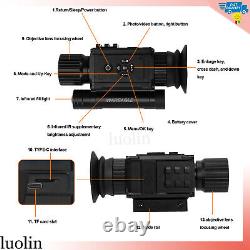 New 1-4X Digital Night Vision Hunting Rifle Scope Optics Sight 850nm IR Camera