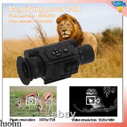 New 1-4X Digital Night Vision Hunting Rifle Scope Optics Sight 850nm IR Camera
