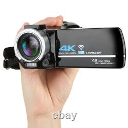 Newest 4K Camcorder HD Infrared Night Vision Digital Video Camera Wifi