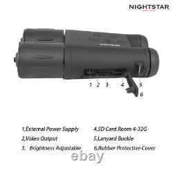 NightStar Video Recordable 4x42FVR Digital Night Vision Binocular