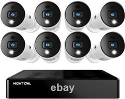 Night Owl 8-Channel 8-Camera Wired Security Surveillance System with 1TB HDD