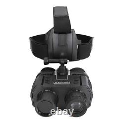 Night Vision 8/4X Zoom Binoculars Infrared Viewing Digital Head Mount Goggles US