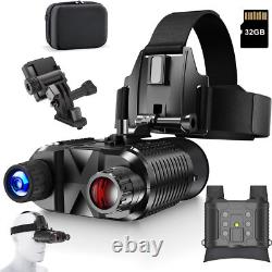 Night Vision Binoculars 1312FT Digital Infrared Head Mounted Night Vision Adult