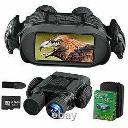 Night Vision Binoculars, 4.5-22.5×40 HD Digital Infrared Hunting Scope Black