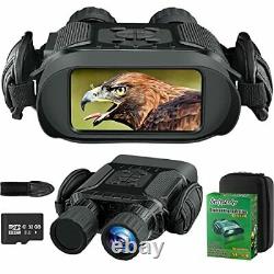 Night Vision Binoculars, 4.5-22.5×40 HD Digital Infrared Hunting Scope Black