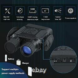 Night Vision Binoculars, 4.5-22.5×40 HD Digital Infrared Hunting Scope Black