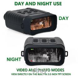 Night Vision Binoculars Device Infrared Digital Camera NVG Telescope IR Hunting