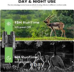 Night Vision Binoculars Goggles, 1000Ft Digital Infrared Night Vision Goggles in