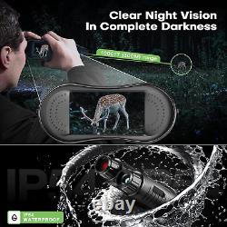 Night Vision Binoculars Goggles, 1000Ft Digital Infrared Night Vision Goggles in