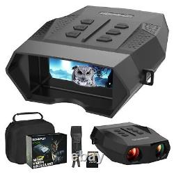 Night Vision Binoculars Goggles 1312FT/400M Digital Infrared Night Vision B