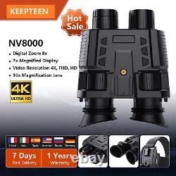 Night Vision Binoculars Goggles NV8000 Infrared Digital Head Mount Night Vision