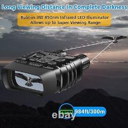 Night Vision Binoculars, Goggles for 100% Darkness, Digital Military Infrared