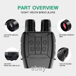 Night Vision Binoculars Infrared Digital Video Camping Hunting Telescope New