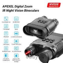 Night Vision Binoculars for Adults Waterproof Binocular with Battery TF Card