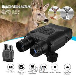 Night Vision Digital Binocular NV2000 Infrared Illuminator 2x Digital Zoom