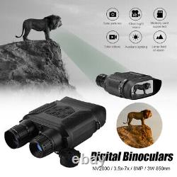 Night Vision Digital Binocular NV2000 Infrared Illuminator 2x Digital Zoom