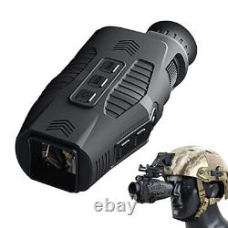 Night Vision Goggles1080P Infrared Digital Night Vision Monocular 5X Digital