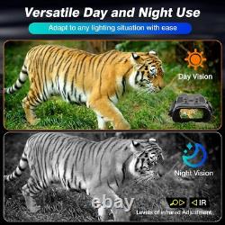 Night Vision Goggles 2624FT Night Vision Binoculars Adults 10X Digital Zoom