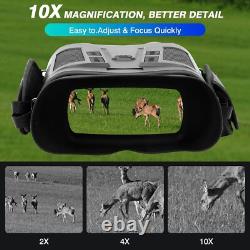 Night Vision Goggles 2624FT Night Vision Binoculars Adults 10X Digital Zoom