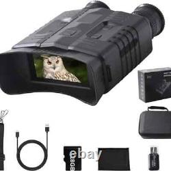 Night Vision Goggles 4K Binoculars 10X Digital Zoom Save Photos-Videos 64GB