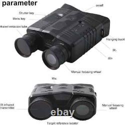 Night Vision Goggles 4K Binoculars 10X Digital Zoom Save Photos-Videos 64GB