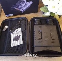 Night Vision Goggles 4K Binoculars 10X Digital Zoom Save Photos-Videos 64GB