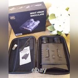 Night Vision Goggles 4K Binoculars 10X Digital Zoom Save Photos-Videos 64GB