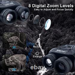 Night Vision Goggles 4K HD Binoculars Infrared Night Vision with 8X Digital