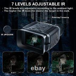 Night Vision Goggles 4K HD Binoculars Night Vision with 8X Digital Zoom
