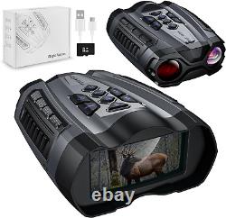 Night Vision Goggles, 4K Infrared Digital Binoculars, 4000Mah Rechargeable Night