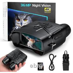Night Vision Goggles, 4K Infrared Night Vision Binoculars Anti-Shake Motion Tact