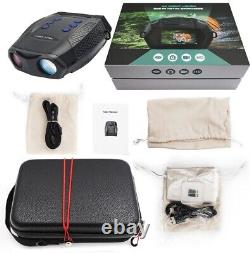 Night Vision Goggles 4K Night Vision Binoculars 1968ft/600m Visual Range 5x-40x