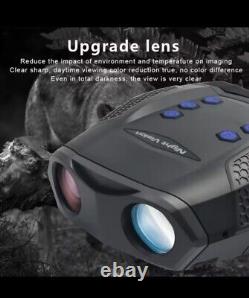 Night Vision Goggles 4K Night Vision Binoculars 1968ft/600m Visual Range 5x-40x