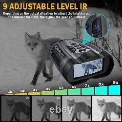 Night Vision Goggles, 4K Night Vision Binoculars for Adult with 3.5 HD Screen