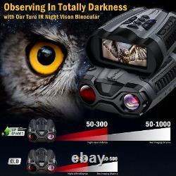 Night Vision Goggles, 4K Night Vision Binoculars for Adult with 3.5 HD Screen