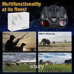 Night Vision Goggles, 4K Night Vision Binoculars for Adult with 3.5 HD Screen