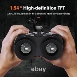 Night Vision Goggles Binoculars HD Digital Head Mounted Hunting Rechargeable New