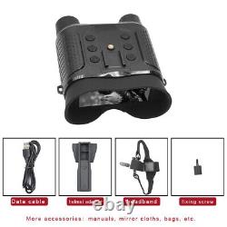 Night Vision Goggles Binoculars HD Digital IR Head Mounted Hunting Rechargeable