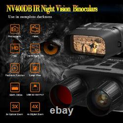 Night Vision Goggles Binoculars with LCD Screen, Infrared (IR) Digital Camera