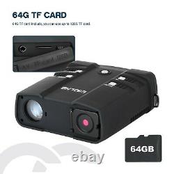 Night Vision Goggles Digital IR Binocluars 1080P Camera Video Recorder with 64G
