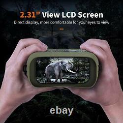Night Vision Goggles Digital Night Vision Binoculars 984 ft Infrared green